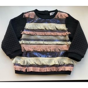 Milly Mini Sequin Girls Sweater - Size 2 Years